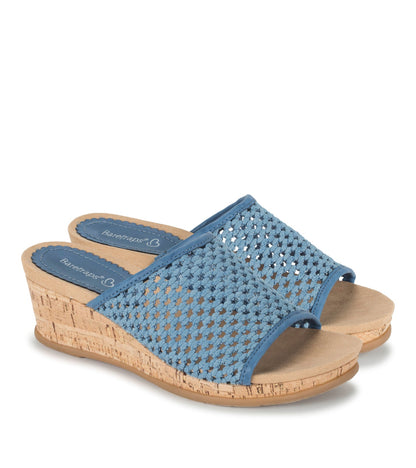 Flossey Wedge Slide Sandal | Baretraps