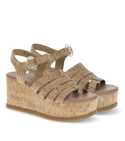 Savannah Wedge Sandal | Baretraps