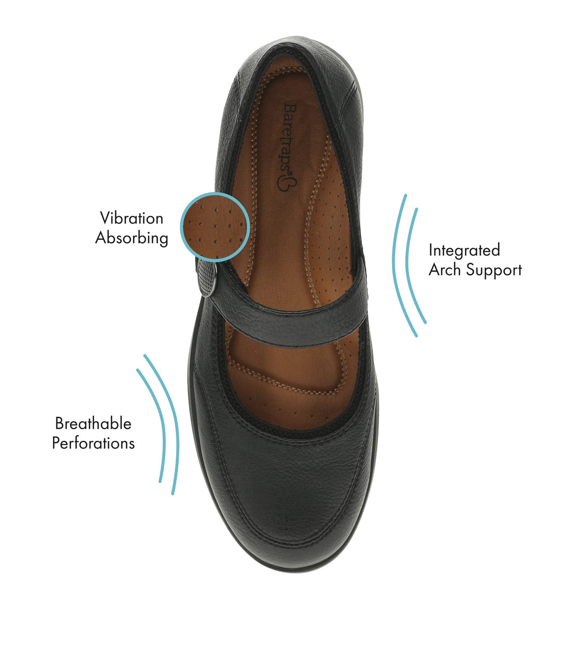 Joesie Mary Jane Flat | Baretraps